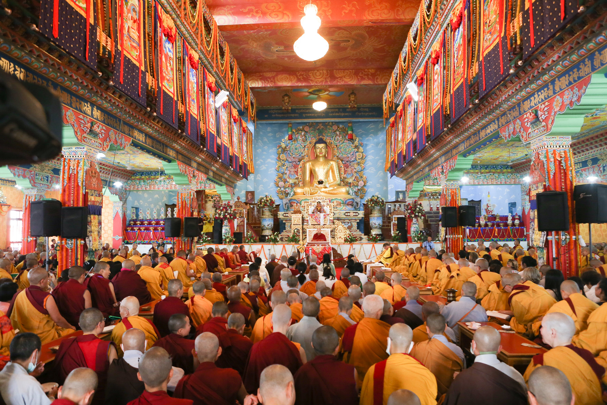 The Arya Kshema Winter Gathering for Nuns Begins in Bodhgaya
