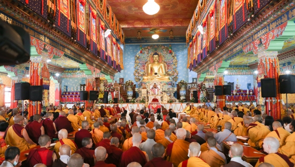The Arya Kshema Winter Gathering for Nuns Begins in Bodhgaya