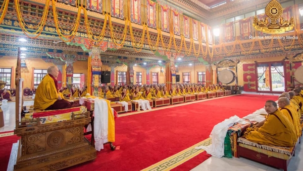 His Eminence Goshir Gyaltsab Rinpoche Inaugurates the 5th Arya Kshema