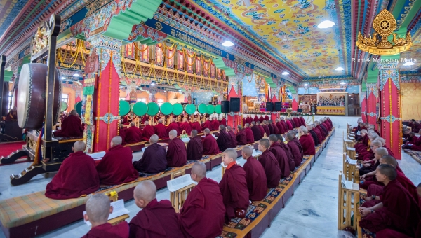 The Nuns Offer Two Rituals: Dolkar and the Five Tseringma