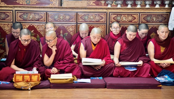 Nuns Complete Umdze Training