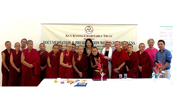 Nuns Learn to Preserve and Protect Monastery Treasures